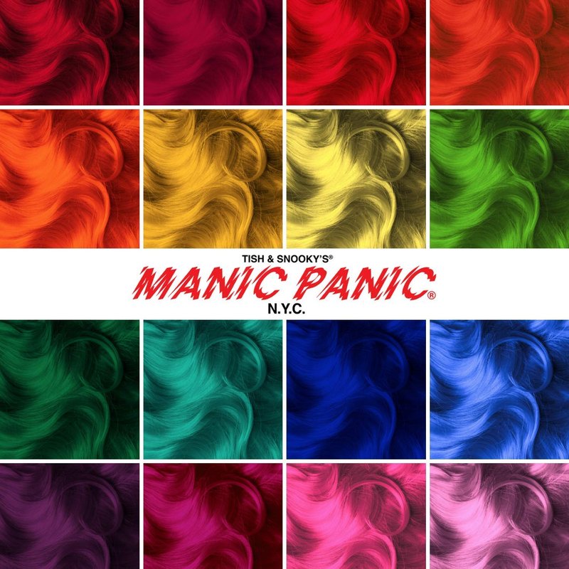 MANIC PANIC Classic Vampire Red Semi Permanent Hair Color - Deep Blood Red Hair Dye for Women & Men That Lasts 4-6 Weeks - Vegan, Ammonia & Cruelty-Free - Create & Mix Custom Shades (4oz / 2pk)