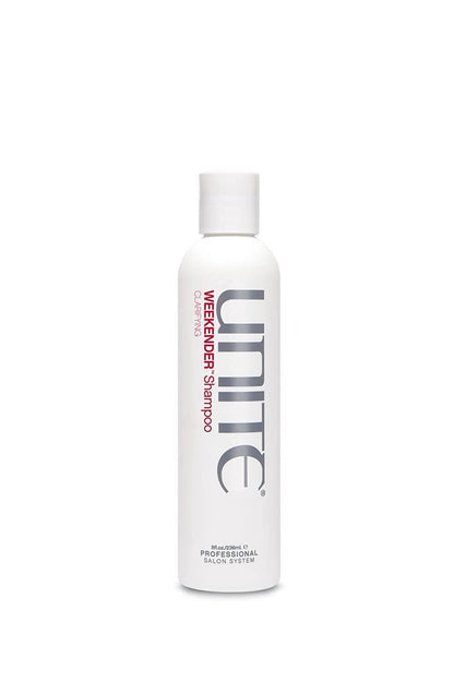 UNITE Hair – WEEKENDER Shampoo – Gentle Clarifying Cleanser to Remove Buildup & Restore Shine – Non-Stripping Weekly Reset for All Hair Types – 8 Fl Oz