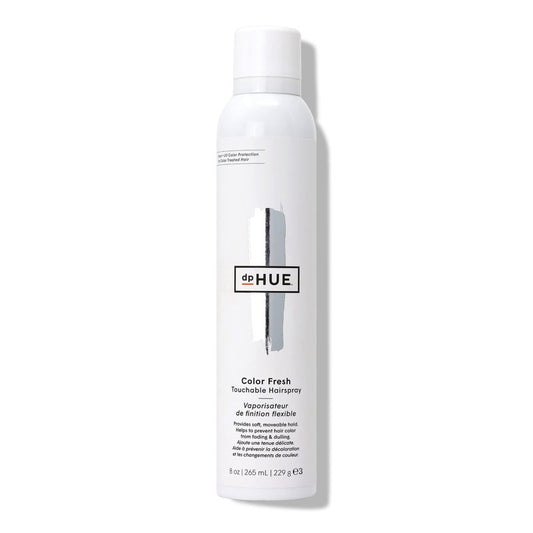 dpHUE Color Fresh Touchable Hairspray - 8 oz - Provides Heat & Humidity Protection - Soft, Non-Sticky Hold - Color Safe - For All Hair Types