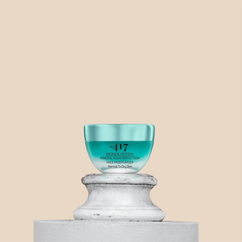 -417 Dead Sea Cosmetics Mineral Aqua Face Moisturizer - Powerful Hydration Moisturizer Nourishing Cream - with Jojoba Seed Oil, Shea Butter -1.7 oz