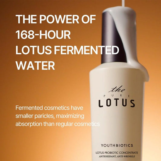 THEPURELOTUS Youthbiotics Lotus Probiotic Concentrate Serum (2.70 fl.oz) – Hydrating Korean Age-defying Non-Sticky Soothing Face Serum, Jeju Fermented Lotus 34,490ppm, 8 Probiotics, Cica, Panthenol