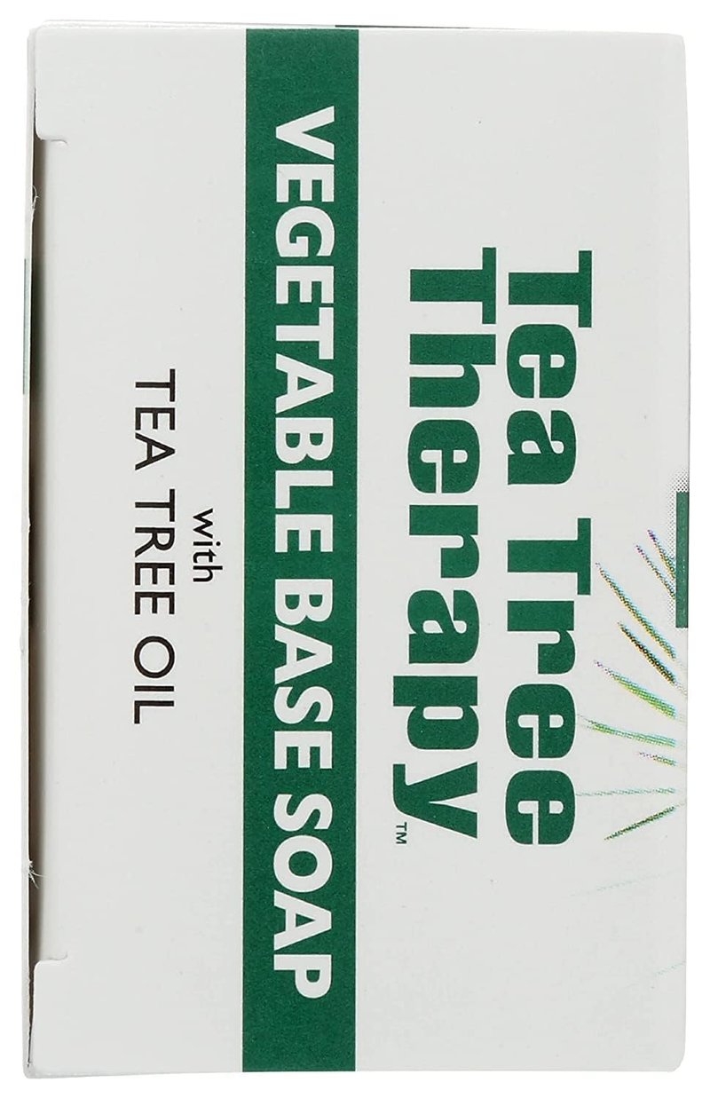 Tea Tree Therapy Pack of 8 x Vegetable Base Soap with Tea Tree Oil - 3.9 oz8