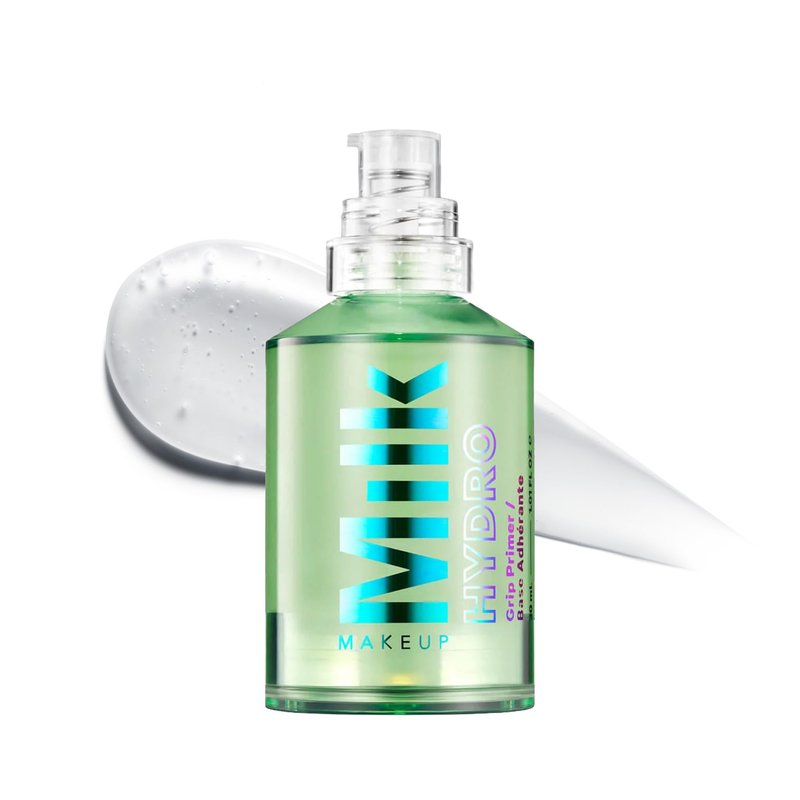 Milk Makeup Hydro Grip Primer with Hyaluronic Acid + Niacinamide – Hydrating Face Primer Grips Makeup for Up to 12 Hours – Silicone-Free, Lightweight Gel with Dewy Finish – 1 oz