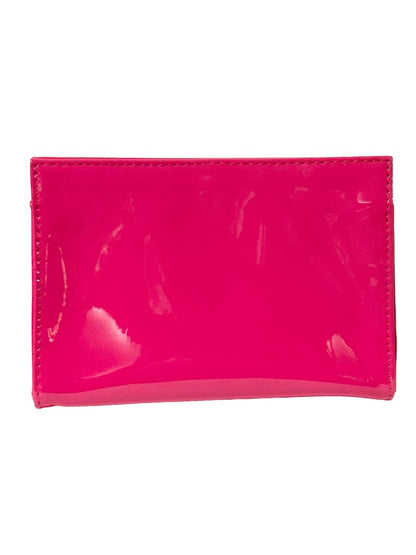 Yves Saint Laurent YSL Cosmetic Pink Snap Pouch Makeup Bag YSL Fragrance Bag (7L X 4.5H X 2W) - SMALL