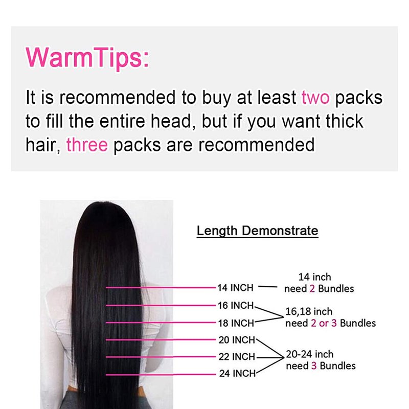 Straight Human Hair Clip in Hair Extensions for Women 100% Unprocessed Full Head Brazilian Virgin Hair Natural Black Color,8/Pcs with 18Clips,120 Gram (16inch, Straight hair)
