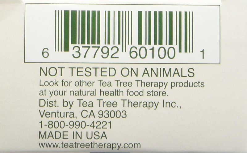 Tea Tree Therapy Pack of 8 x Vegetable Base Soap with Tea Tree Oil - 3.9 oz8