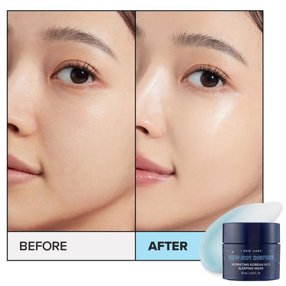 I DEW CARE Night Sleeping Mask - Dew Not Disturb | Korean Overnight Face Mask, Hydrating, Overnight, Glass Skin, Glow, Best Skincare for Women, Stocking Stuffers, Gifts For Women, 2.02 FL Oz (60 ml)