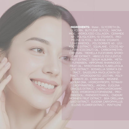 PDRN Pink Niacinamide Milky Toner for Hydrating, Moisturizing, Soothing, Ceramide, Peptide, Glass Glow Skin, Equivalent Korean Skincare Toner for face | 230ml 7.78 fl. Oz.