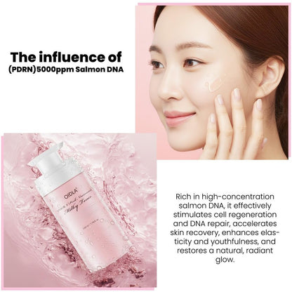 PDRN Pink Niacinamide Milky Toner for Hydrating, Moisturizing, Soothing, Ceramide, Peptide, Glass Glow Skin, Equivalent Korean Skincare Toner for face | 230ml 7.78 fl. Oz.