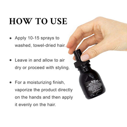 Davines OI All In One Milk, Hair Leave-in Conditioner Multi-Function Spray Treatment - Detangles, Controls Frizz & Heat Protectant - Weightless Antioxidant Roucou Oil Formula, Travel Size, 1.69 Fl Oz