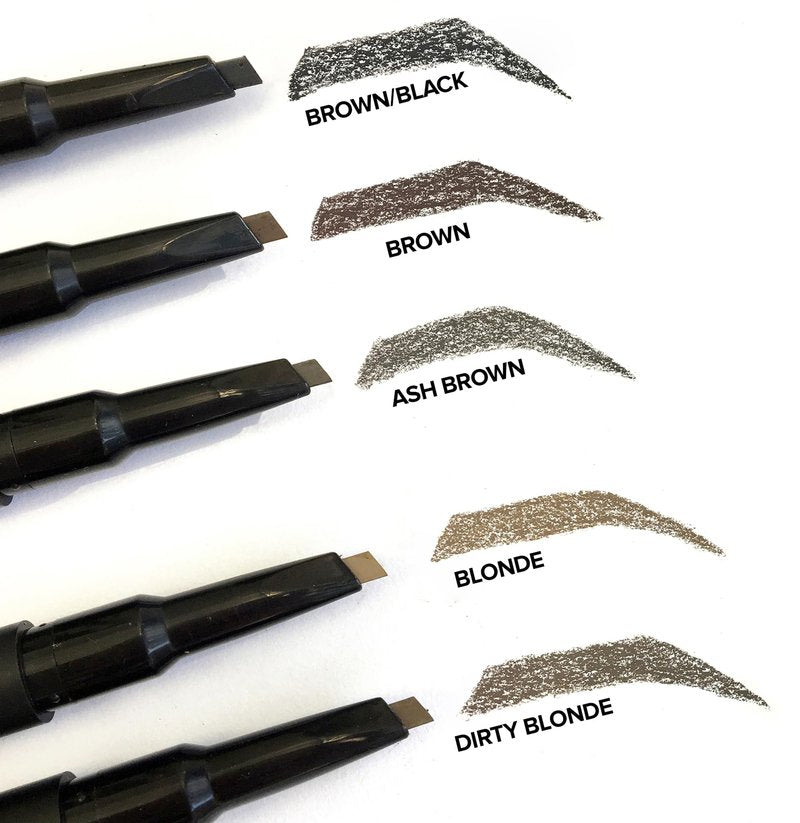 Nudestix Stylus Eyebrow Pencil & Gel – Dual-Ended Brow Definer with Precision Pencil & Clear Gel for Shaping, Filling & Setting | Dirty Blonde