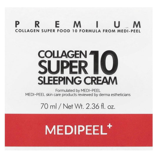 [MEDI-PEEL] Collagen 10 Sleeping Cream 70ml | Collagen cream | Sleeping cream | moisturizing cream | soothing cream |