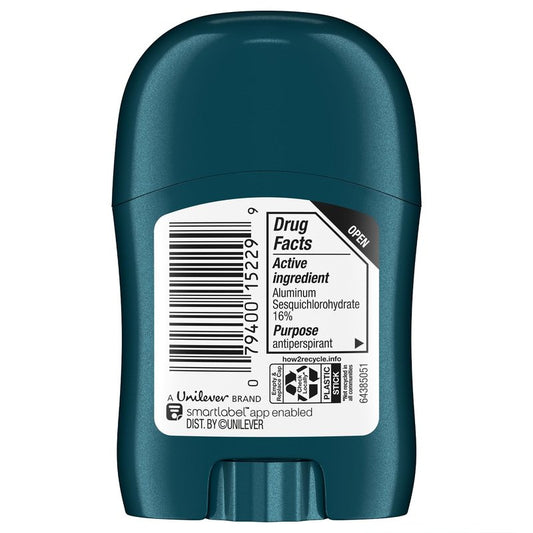 Degree Men Travel Deodorant, Bulk, Cool Rush 36-Pack – 72H Body Heat Activated Mini Antiperspirant, 0.5 Oz Ea