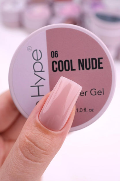 IN.HYPE UV/LED Camouflage Builder Gel for Nail Extension/Strengthening (Cool Nude #32)