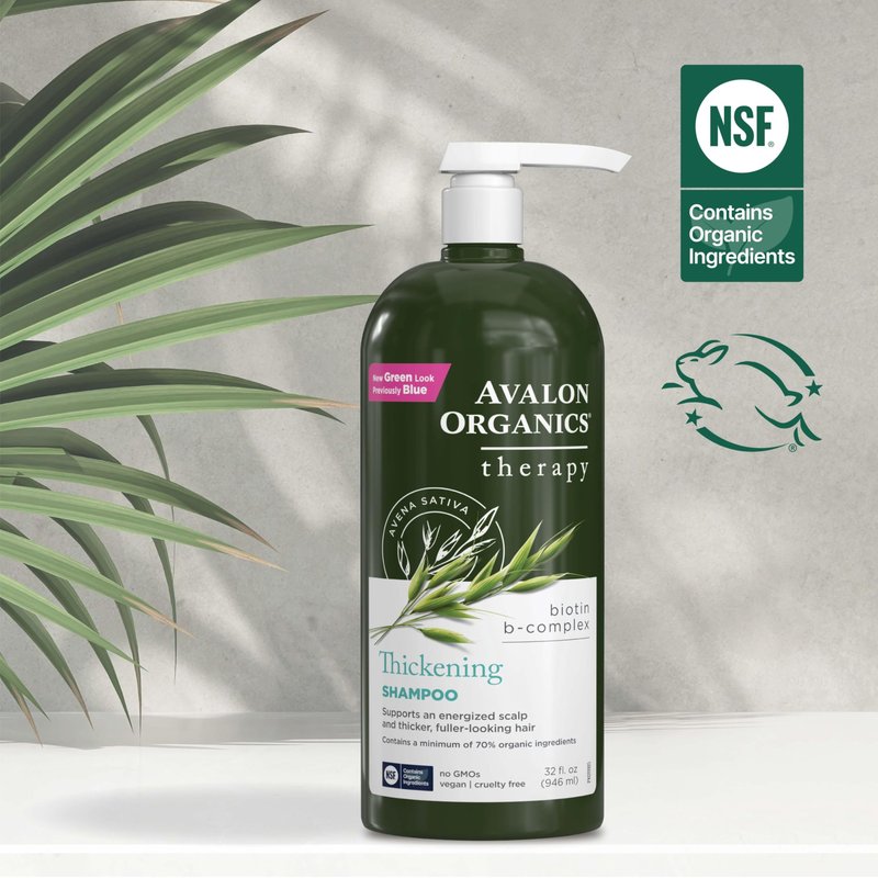 Avalon Organics Therapy Biotin B-Complex Thickening Shampoo, 32 oz