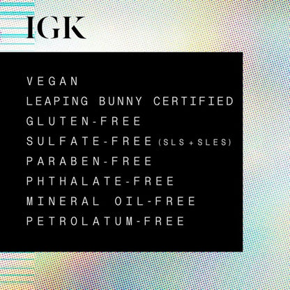 IGK GOOD BEHAVIOR Spirulina Protein Smoothing Spray | Keratin Like Treatment + Frizz Control + Heat Protectant | Vegan + Cruelty Free | 5.6 Oz (Pack of 2)