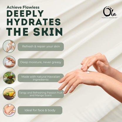 Ola Tropical Apothecary Passion Fruit Body Lotion with Pure Tropical Oils and Plant Extracts - 8.45 Fl Oz