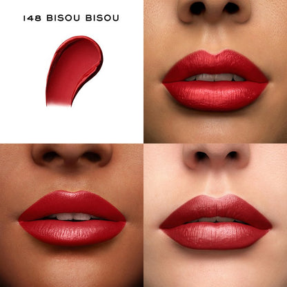 Lancôme L'Absolu Rouge Hydrating Cream Lipstick - Smudge-Resistant & Luminous Finish - Up To 18HR Comfort - 148 Bisou Bisou