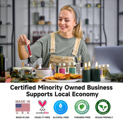 Zoha Rose Bloom | Rose Perfume for Women & Men | Alcohol-free Clean Perfume | Travel Size Long Lasting Fragrance Oil | 30ml Spray