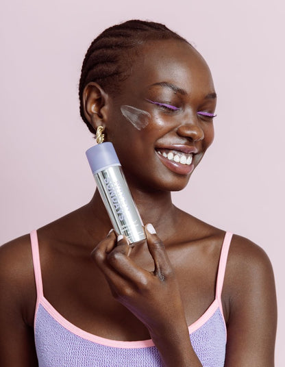 Naked Sundays CabanaClear SPF 50 Face Sunscreen Serum - Invisible Water Gel, Hyaluronic Acid, Broad Spectrum UVA/UVB, Hydrating, Silicone-Free, Fragrance-Free, All Skin Types, No White Cast - 50ml